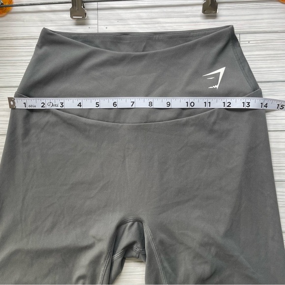 Gymshark Training Cycling Shorts - Charcoal Grey biker shorts athletic size med - Picture 11 of 11
